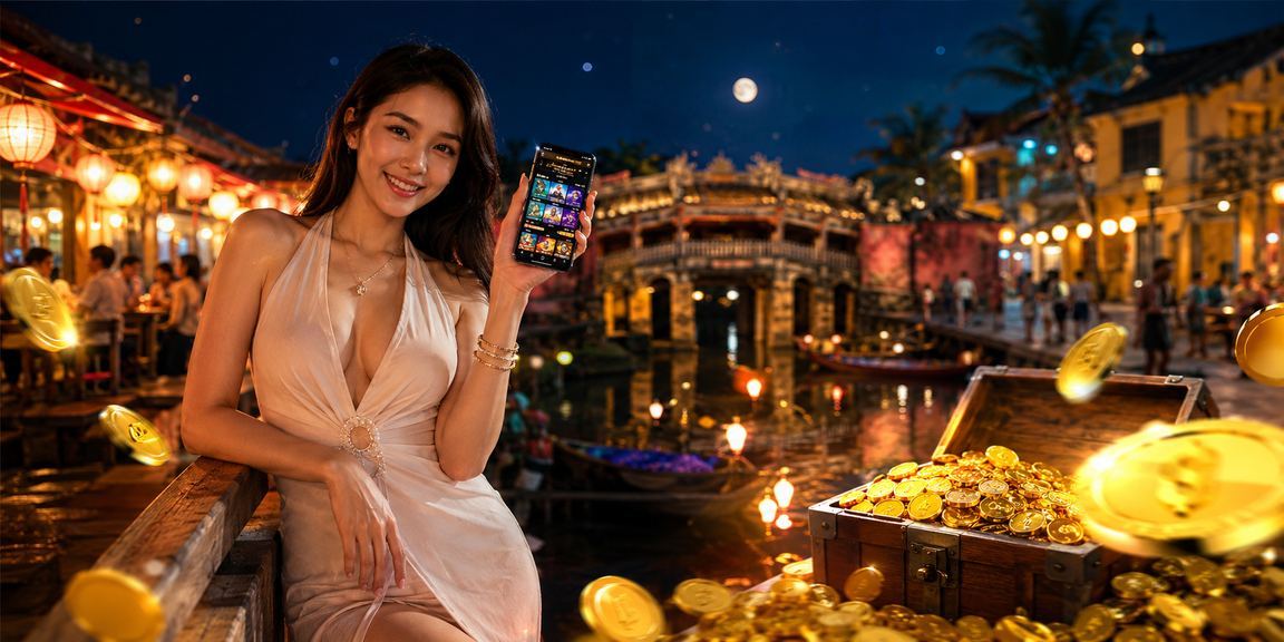 Game thủ tại Hội An theo dõi trận esports và đặt kèo trong không khí đêm phố cổ